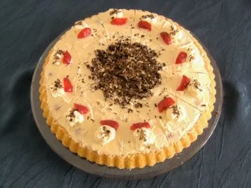 Rezept: Weißer Schokoladen - Erdbeertraum Weißer Schokoladen - Erdbeertraum - Rezept