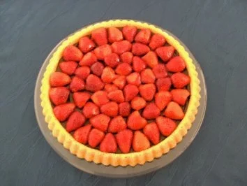 Rezept: Weißer Schokoladen - Erdbeertraum Bild Nr. 3 Weißer Schokoladen - Erdbeertraum - Rezept - Bild Nr. 3