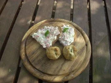 Kleine Mahlzeit: Kanonenkugeln zum Vesperbrot... - Rezept