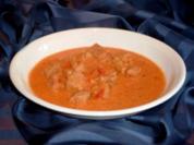 80 Grad-Sahnegeschnetzeltes extra-zart - Rezept