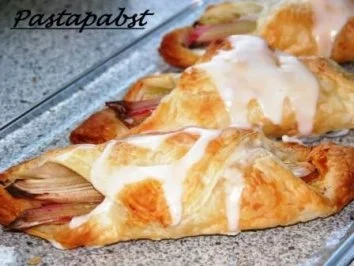 Rezept: Rhabarber Rauten Bild Nr. 5 Rhabarber Rauten - Rezept - Bild Nr. 5