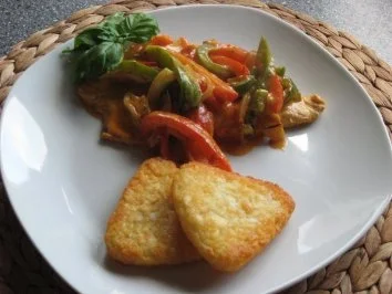 Paprika-Rahm-Schnitzel - Rezept - Bild Nr. 2