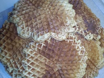 Marzipanwaffeln - Rezept