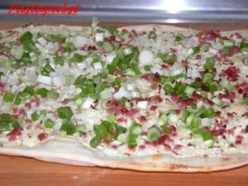 Elsässer Flammkuchen - Rezept - Bild Nr. 7