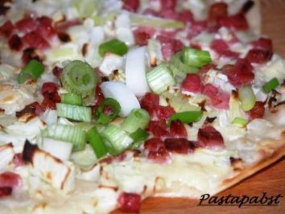 Elsässer Flammkuchen - Rezept mit Bild - kochbar.de