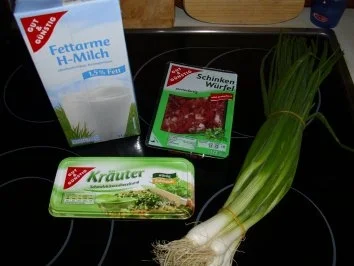 Pastasoße...Meine schnelle Käsesoße mit Frühlingszwiebeln - Rezept - Bild Nr. 2