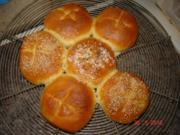 Brot + Brötchen : Frühstücksbrötchen ( Bilder ) - Rezept