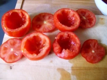 Gefüllte Tomaten mit Couscous - Rezept - Bild Nr. 3