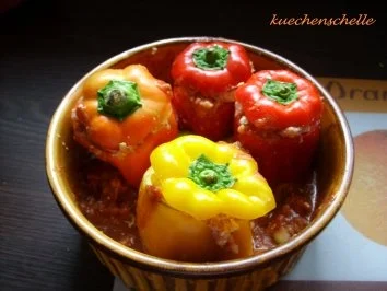 Rezept: Gefüllte Paprika Bild Nr. 2 Gefüllte Paprika - Rezept - Bild Nr. 2