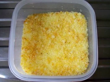 Rezept: Gewürz: Orangen-(Puder-) Zucker Gewürz: Orangen-(Puder-) Zucker - Rezept