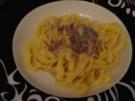 Tagliatelle in Gorgonzola-Sahne-Sauce - Rezept