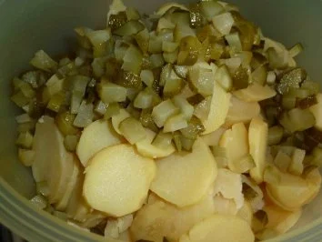 Pellkartoffelsalat - Rezept - Bild Nr. 3