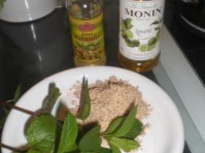 Minzpesto - schnell &amp; einfach - 556 kcal/100g