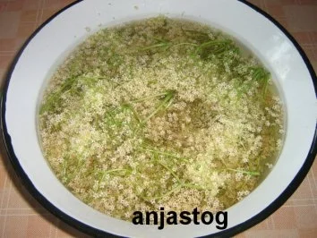 Rezept: Holunderblütensirup Bild Nr. 2 Holunderblütensirup - Rezept - Bild Nr. 2