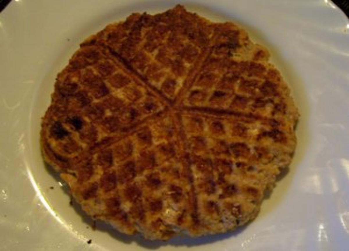 Kochen: Hackfleisch-Waffeln - Rezept