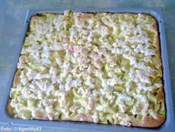Rhabarber-Streuselkuchen - Rezept