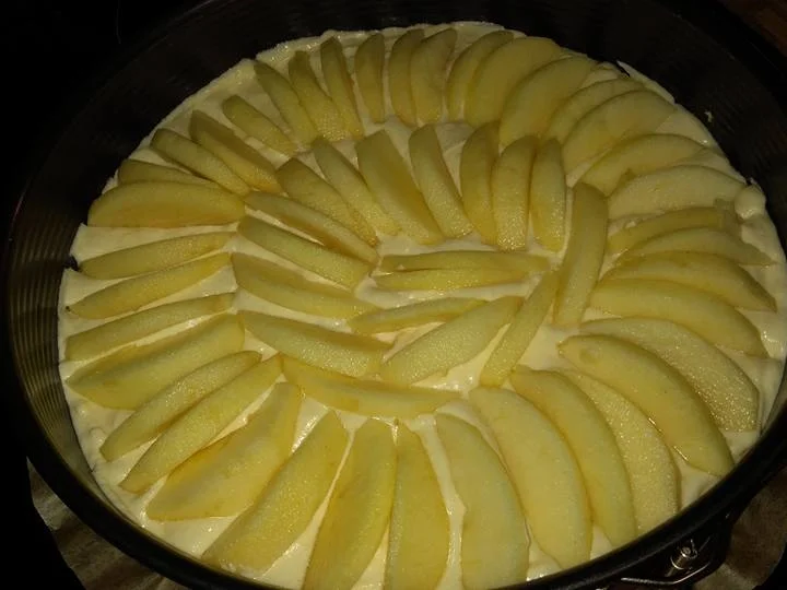 Glasierter Apfel-Käsekuchen - Rezept - Bild Nr. 5262