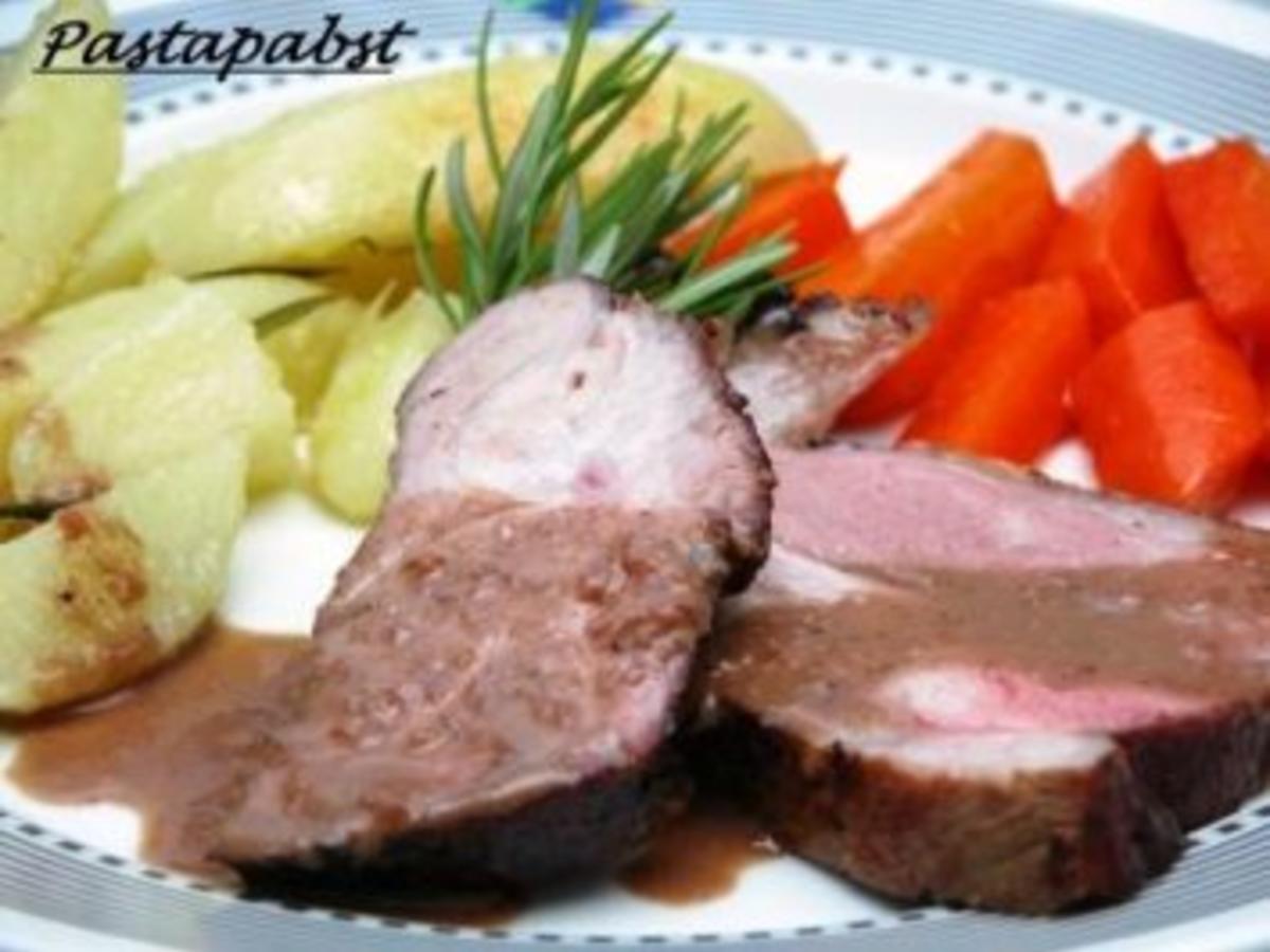 Nackenbraten mit Niedrigtemperaturgaren - einfach - von Pastapabst