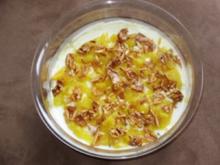 Mango - Tiramisu mit Mandel - Krokant - Rezept
