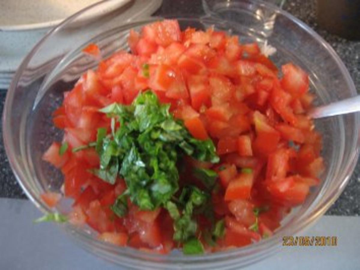 Bruschetta mit Tomaten - Rezept - Bild Nr. 6