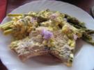 Kotelett mit grünem Spargel an Kräuter-Senf-Sauce - Rezept