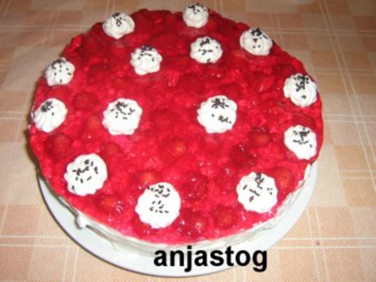 Erdbeeren - Holunder Torte - Rezept - Bild Nr. 12