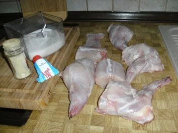 Kaninchen in Pflaumensoße - Rezept - Bild Nr. 2