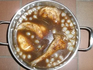 Kaninchen in Pflaumensoße - Rezept - Bild Nr. 7