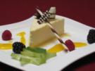 Orangenparfait an einer Mangosoße - Rezept