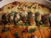 Filetgratin mit Basilikum-Butter - Rezept