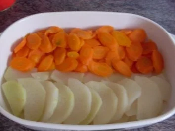 Filetgratin mit Basilikum-Butter - Rezept - Bild Nr. 4