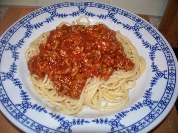 Spagetthie Bolognese - Rezept