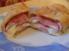Blätterteig-Schinken-Käse-Röllchen - Rezept