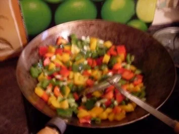 Paprika-Pfanne mit Steakstreifen - Rezept - Bild Nr. 6