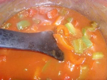 Paprika-Gemüse in Tomaten-Teriyaki-Soße - Rezept - Bild Nr. 3