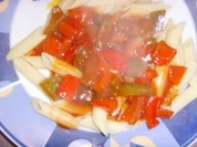 Paprika-Gemüse in Tomaten-Teriyaki-Soße - Rezept