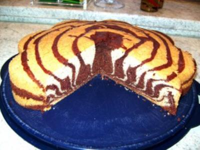 Rezept: Zebrakuchen Zebrakuchen - Rezept