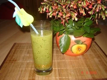 Rezept: Drink : Grüne Melone Drink : Grüne Melone - Rezept