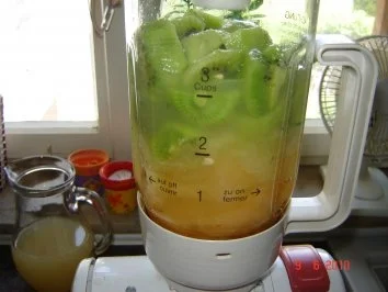 Rezept: Drink : Grüne Melone Bild Nr. 3 Drink : Grüne Melone - Rezept - Bild Nr. 3