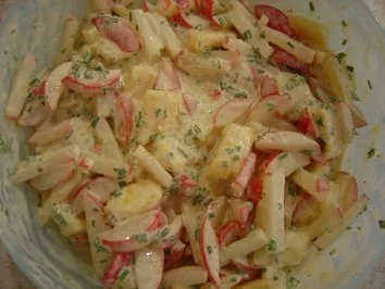 Radieschen-Ananas-Salat - Rezept - Bild Nr. 5