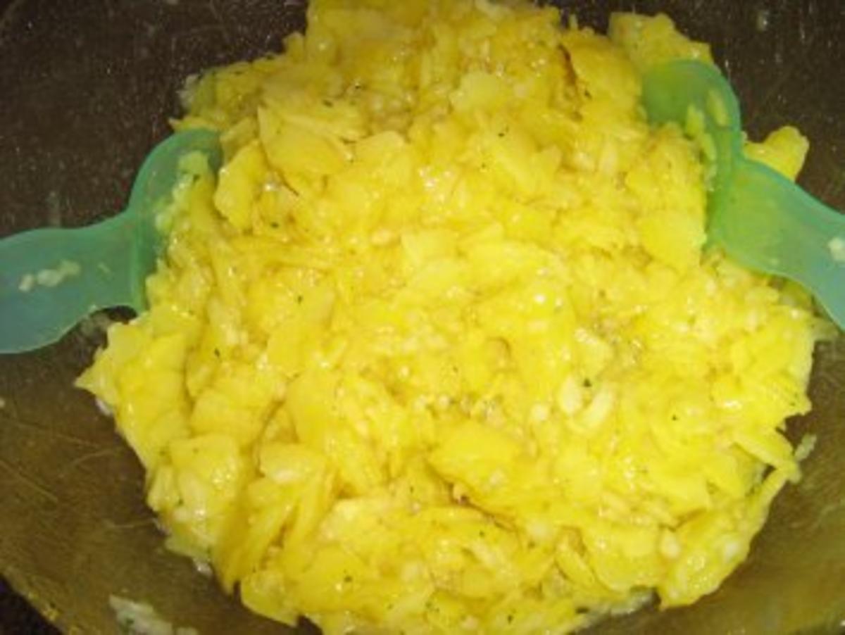 Bauchspeck vom Grill mit Kartoffelsalat - Rezept - Bild Nr. 2