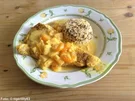Rezept: Putenschnitzel in Curry-Fruchtsauce Putenschnitzel in Curry-Fruchtsauce - Rezept