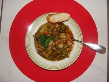 Eintopf - Grüne Bohnen Gemüseeintopf - - Rezept