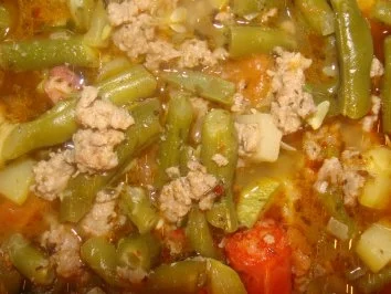 Eintopf - Grüne Bohnen Gemüseeintopf - - Rezept - Bild Nr. 2