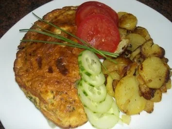 Eier:   SPARGEL - OMELETT - Rezept - Bild Nr. 4