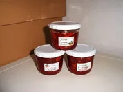 Erdbeer- gehobelte Mandeln- Amaretto Marmelade - Rezept