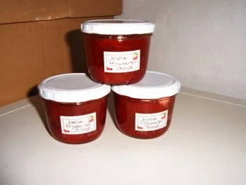 Erdbeer- Rhabarber- Pernod- Marmelade - Rezept