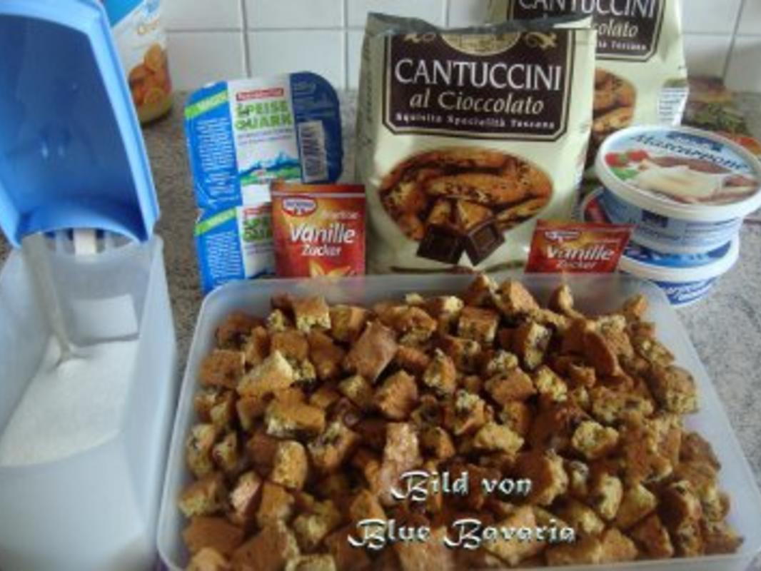 Desserts: Himbeer Tiramisu mit Cantuccini al Cioccolato - einfach - von ... Desserts: Himbeer Tiramisu mit Cantuccini al Cioccolato - einfach - von ...