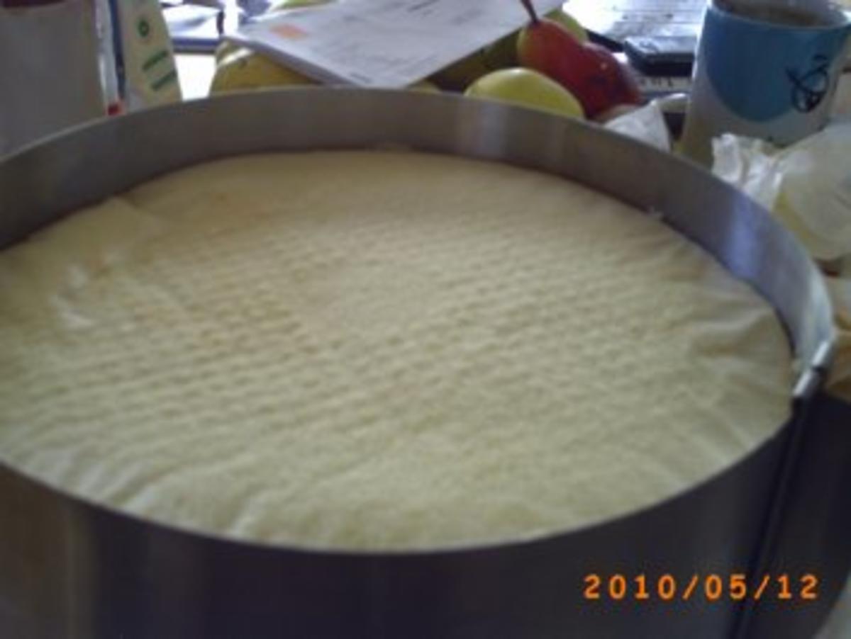 Torten: Pfirsich-Pudding-Torte - Rezept - Bild Nr. 9