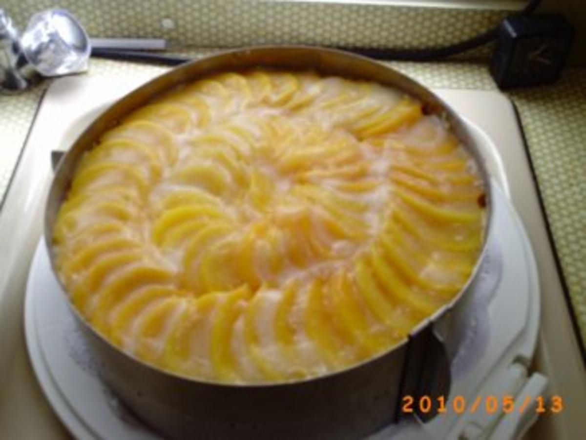 Torten: Pfirsich-Pudding-Torte - Rezept - Bild Nr. 12
